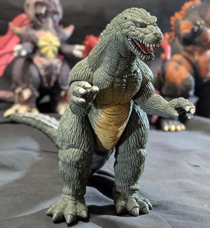 平成VSシリーズ　バーニングゴジラ・デストロイア他（バンダイ）４体セット＋２