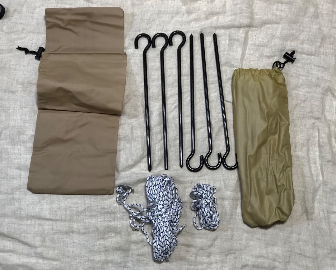 見直し　スノーピーク SPタープ　リップウイングKH TP-120 KH　未使用