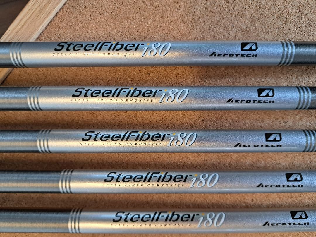 すこし美品　ピンi230アイアン。スチールファイバー80s　5本セット(5~W)