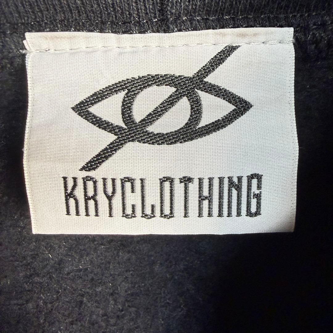 【極美品】KRY CLOTHING ヘビーウエイト ジップ パーカー 男女