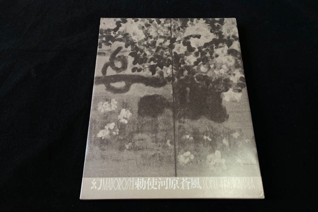 サイン入り 勅使河原蒼風の絵と書の本 幻 草月流 草月
