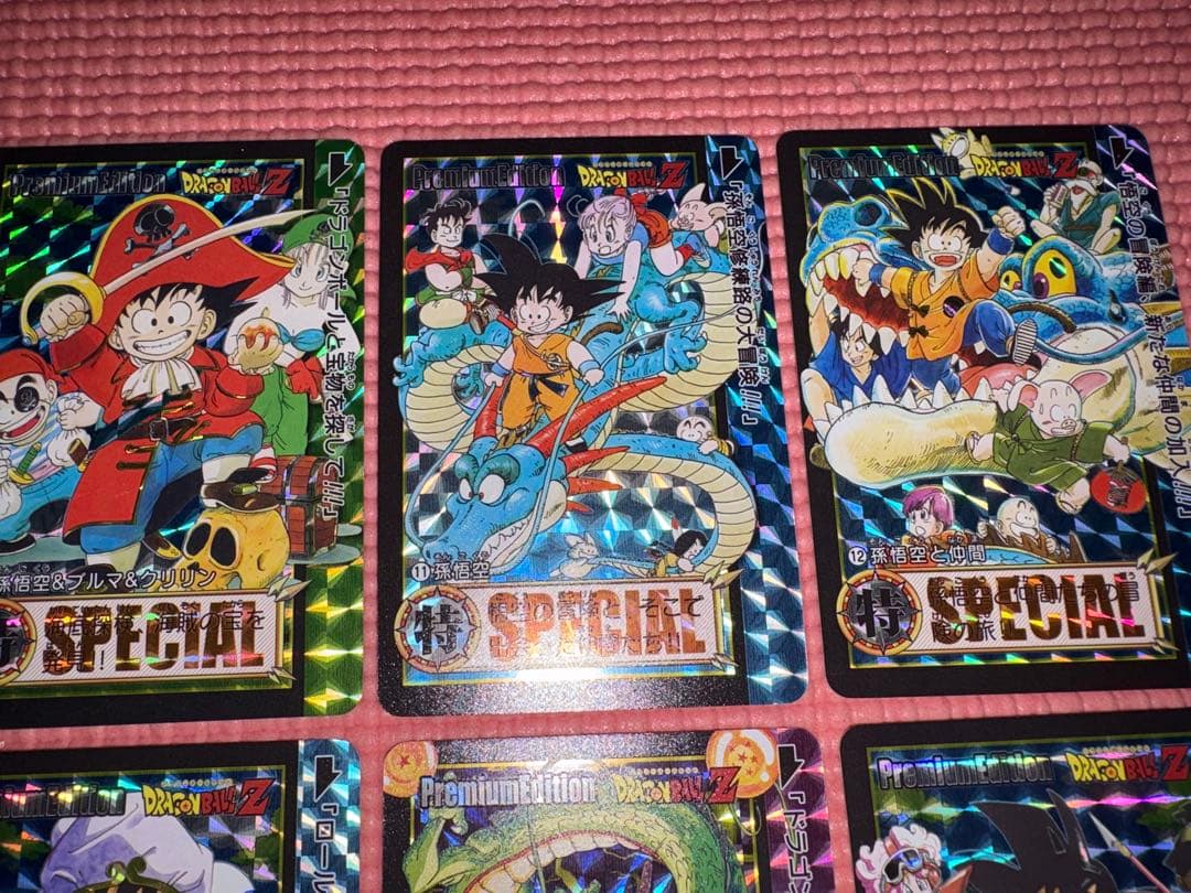 ①54枚　1〜54番　Premium Editionドラゴンボール　キラカード