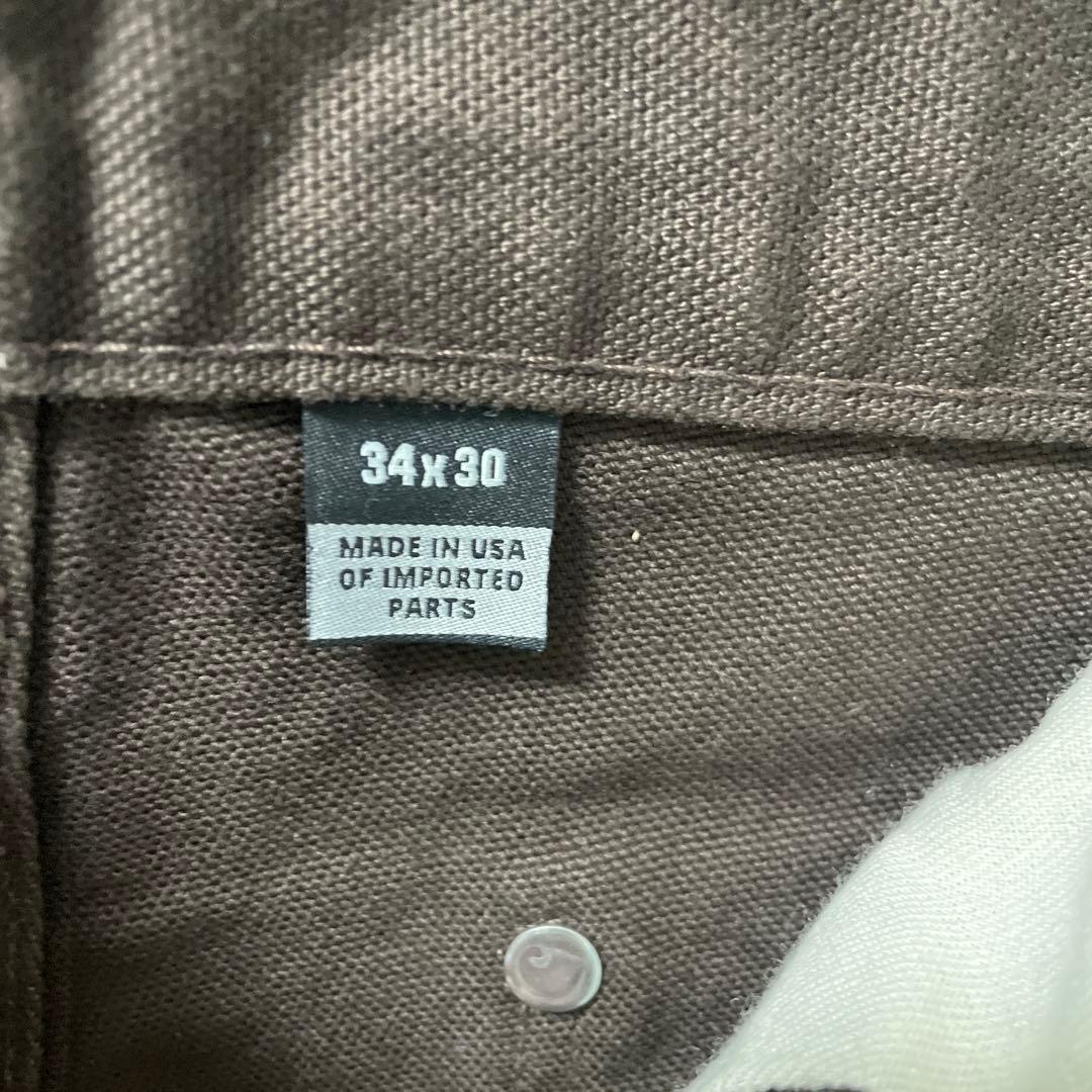 Carhartt ダークブラウン カーゴパンツ