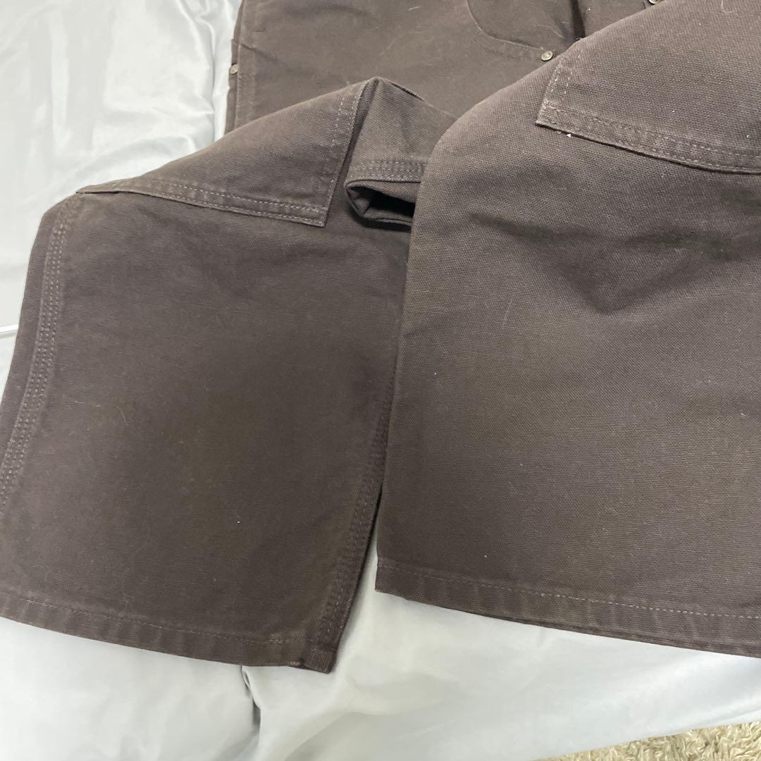 Carhartt ダークブラウン カーゴパンツ