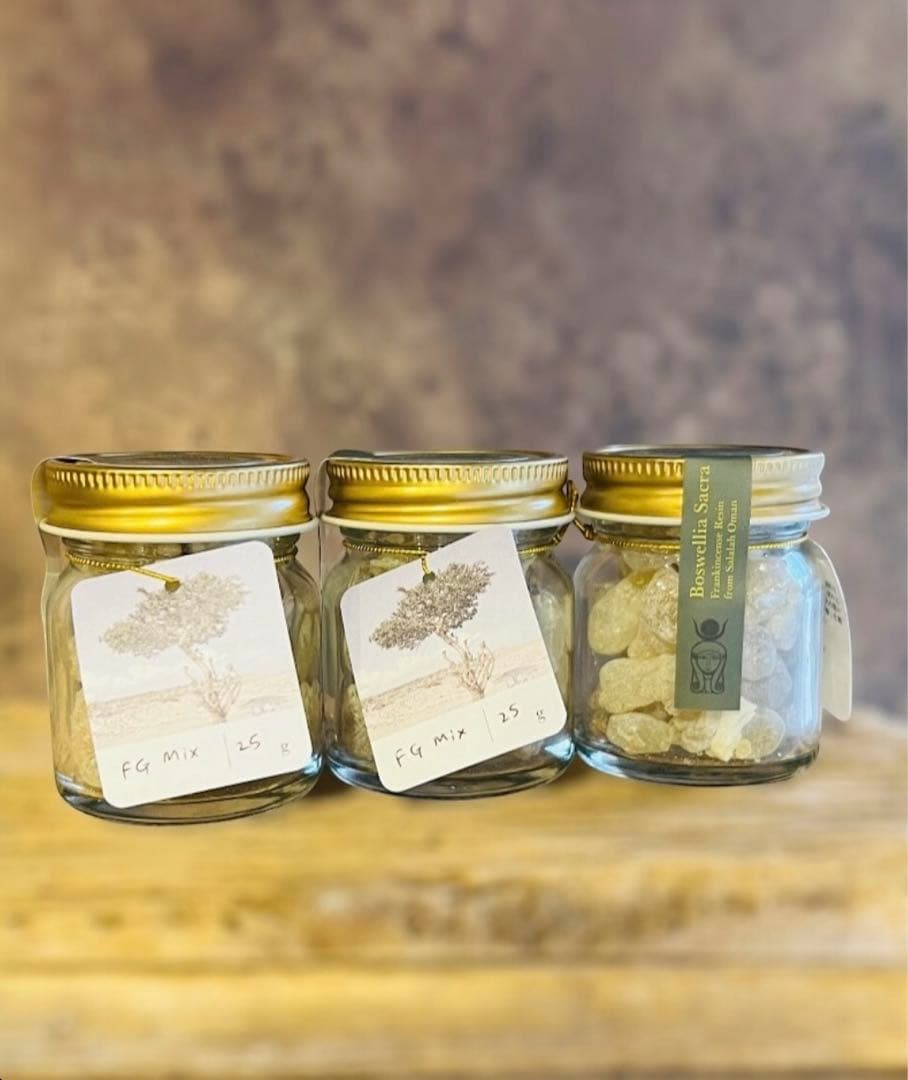 フランキンセンス樹脂　ホジャリ　フレッシュグリーン　新品未開封