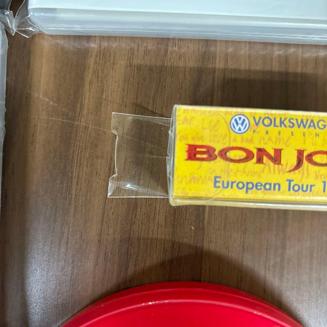 新品未使用品　ボンジョビ　DVD&CD&ミニカー&マウスマット