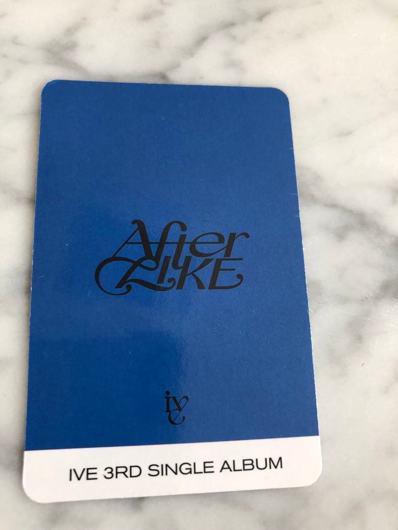 IVE リズ❣️ afterlike 直筆サイントレカ