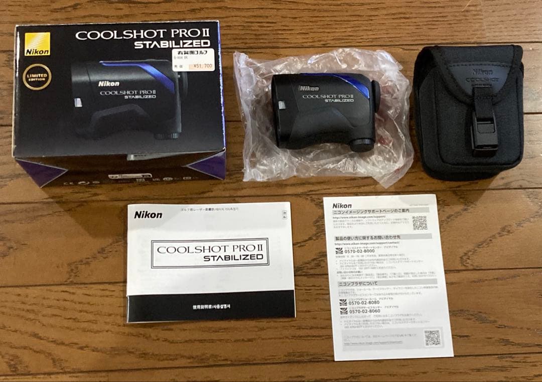 ゴルフ　ニコン　有賀園　レーザー距離計　新品　定価51700円