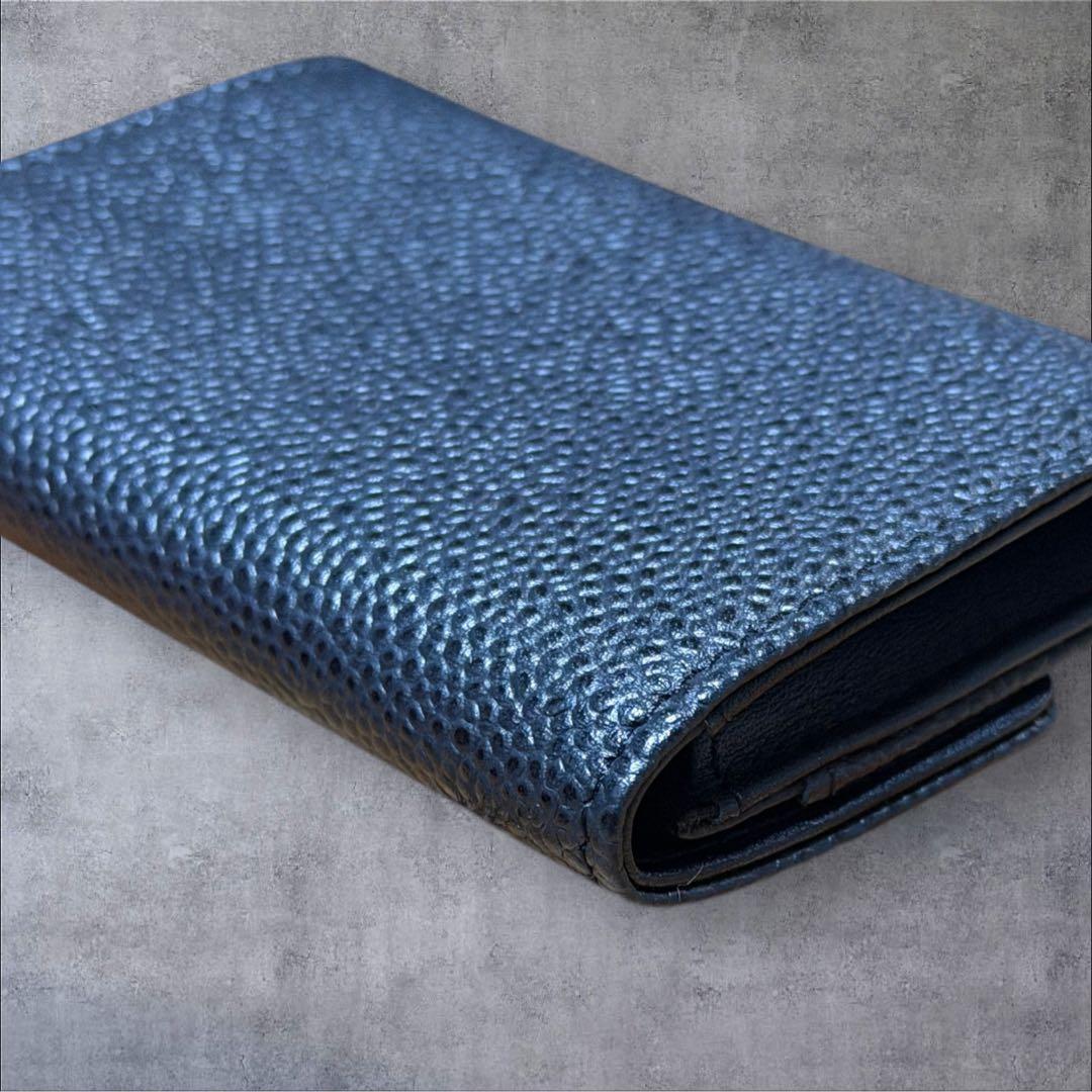 【極美品】CHANEL シャネル 名刺入れ キャビアスキン