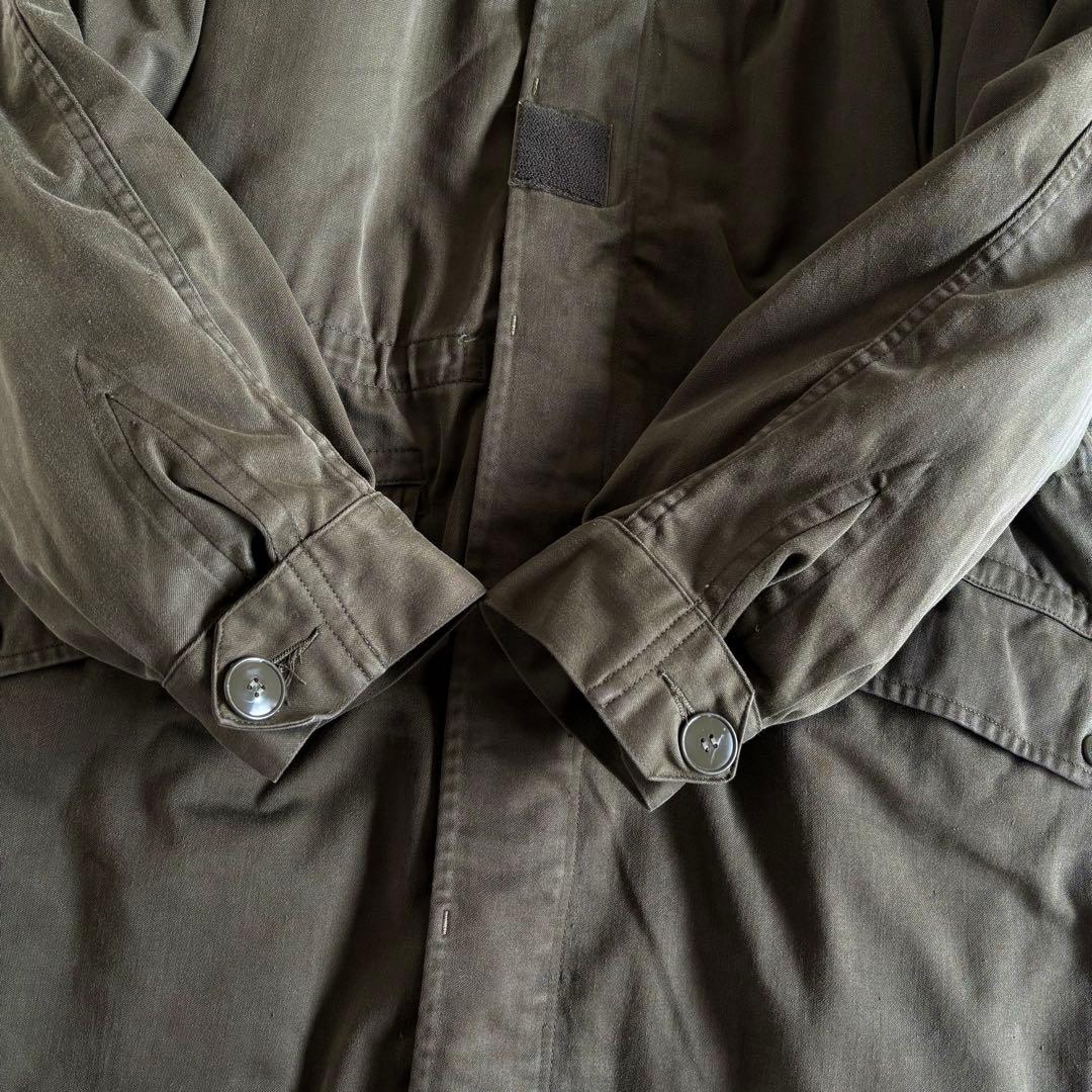 80s フランス軍 M64 フィールドパーカー モッズコート ライナー付 86C