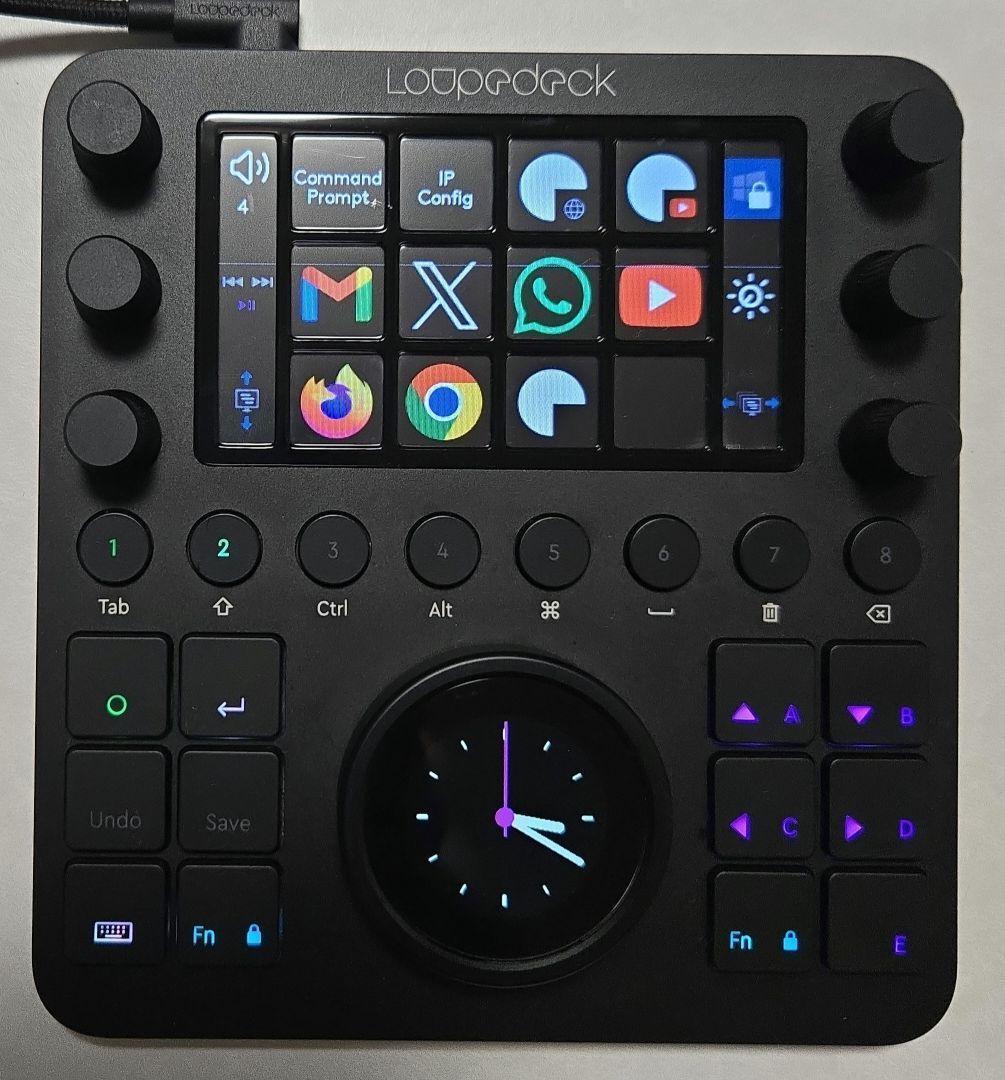 Loupedeck CT （USB-Cケーブル／アダプター／箱有り）