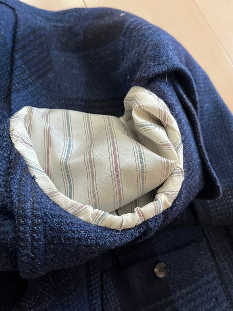 【C.】ラルディーニのウールジャケット　サイズ４6 ウインドペーン柄