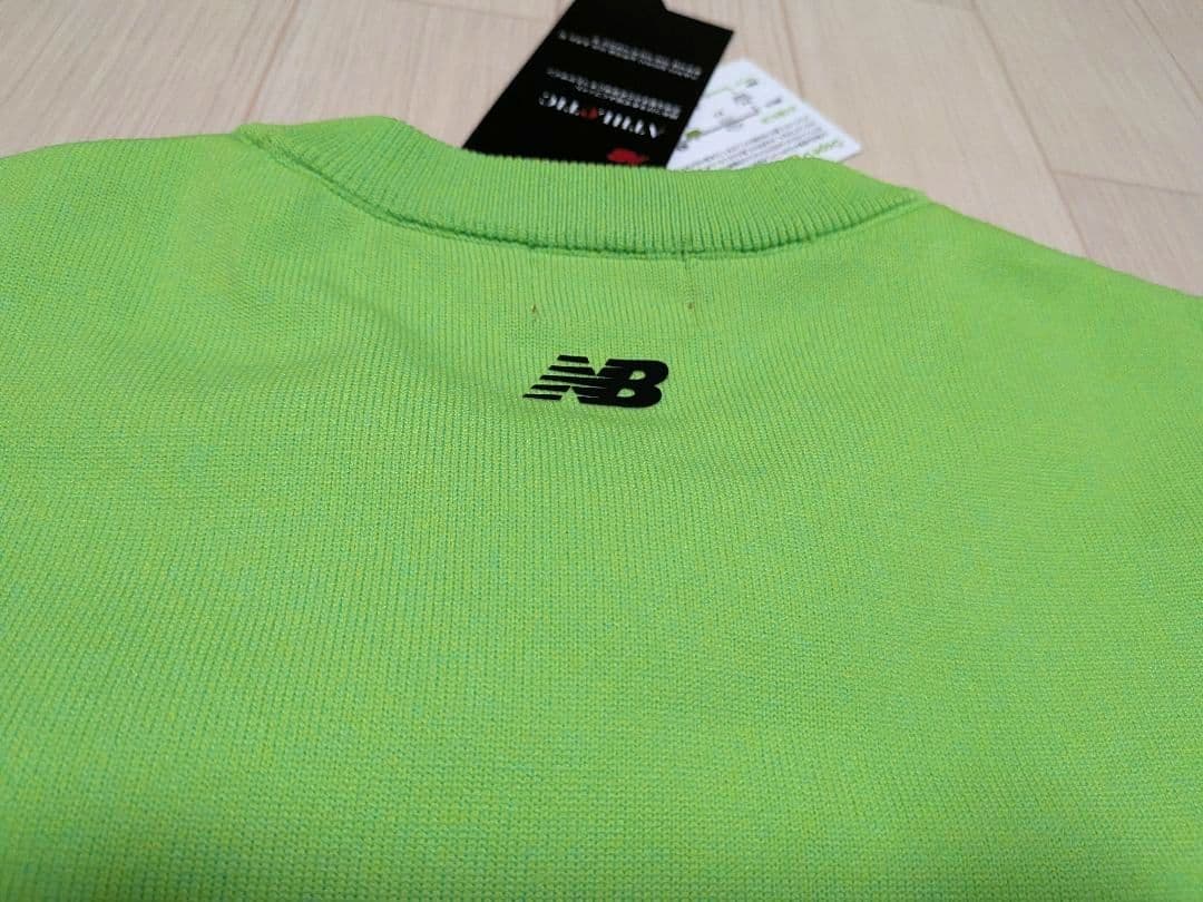 新品　ニューバランス グリーン セーター　L