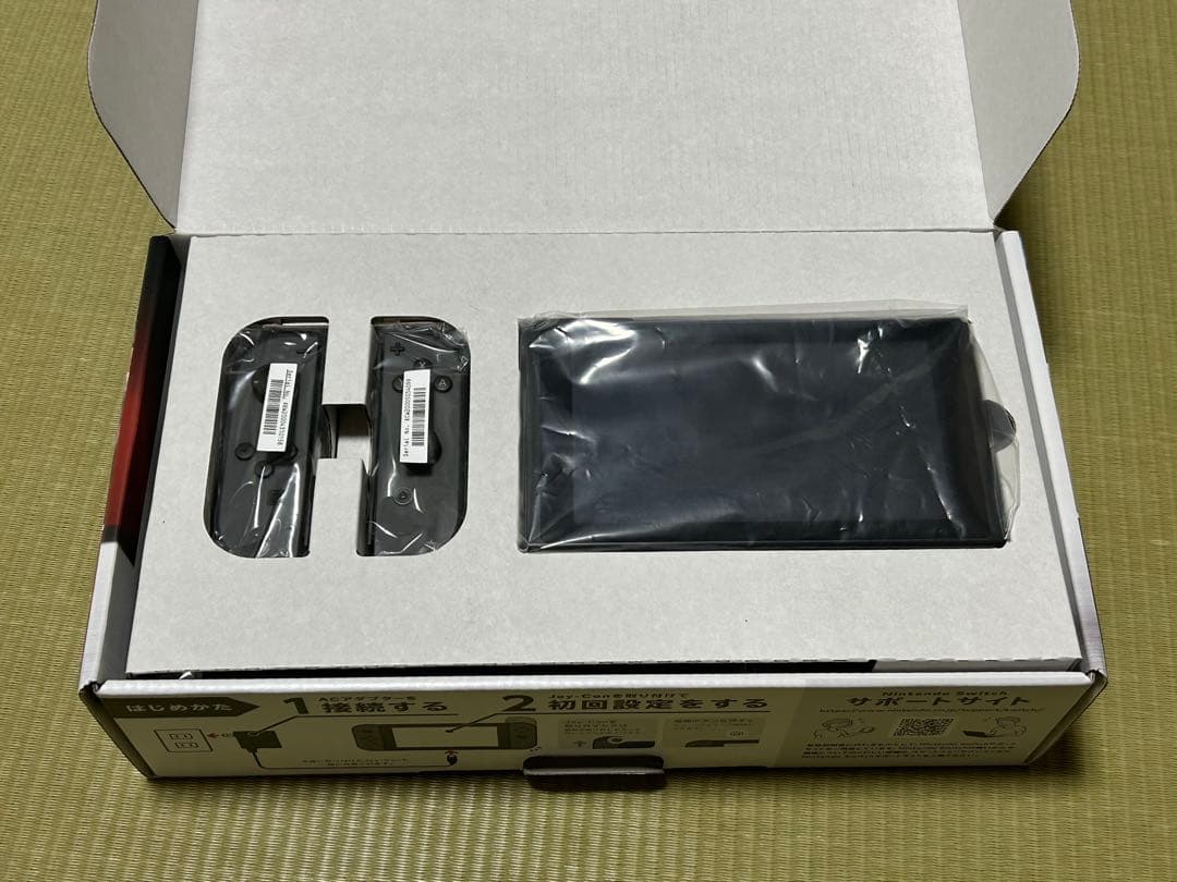 Nintendo Switch グレー 本体 64GB microSD付き