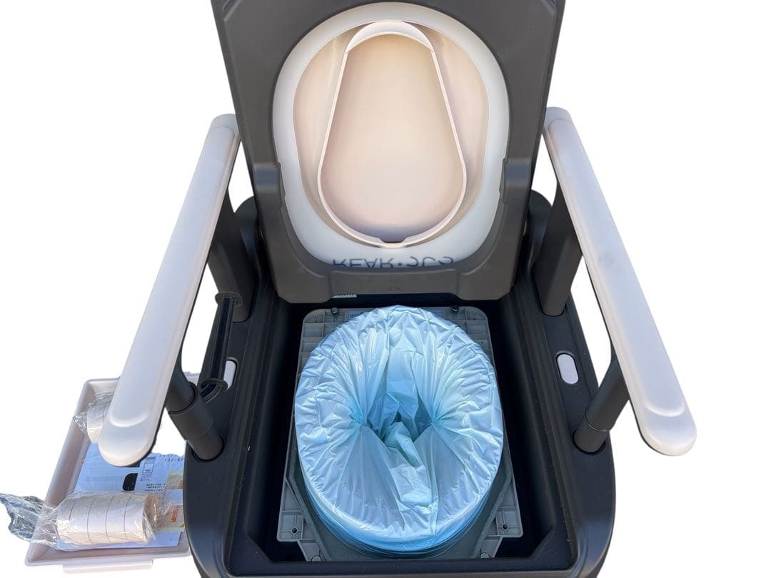 ラップポン　オーブ　介護 自動ラップ式トイレ 災害　介護　キャンピングカー