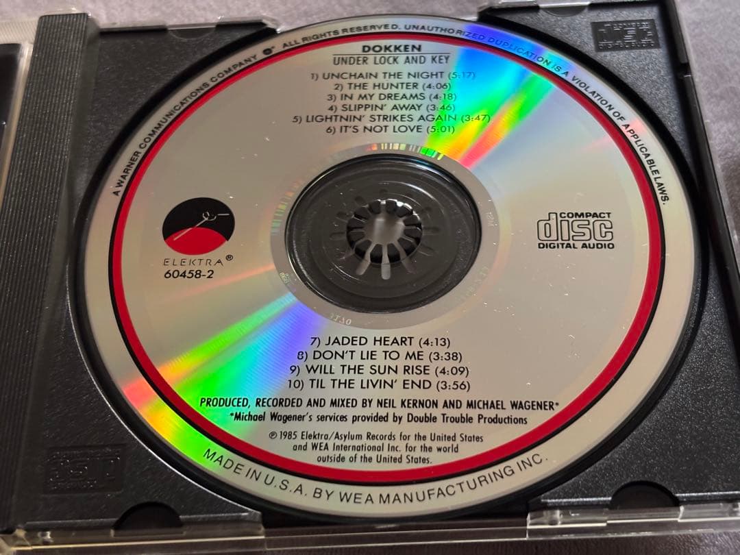 レア　Dokken サインCD ドンドッケン　ジョージリンチ　ジェフピルソン