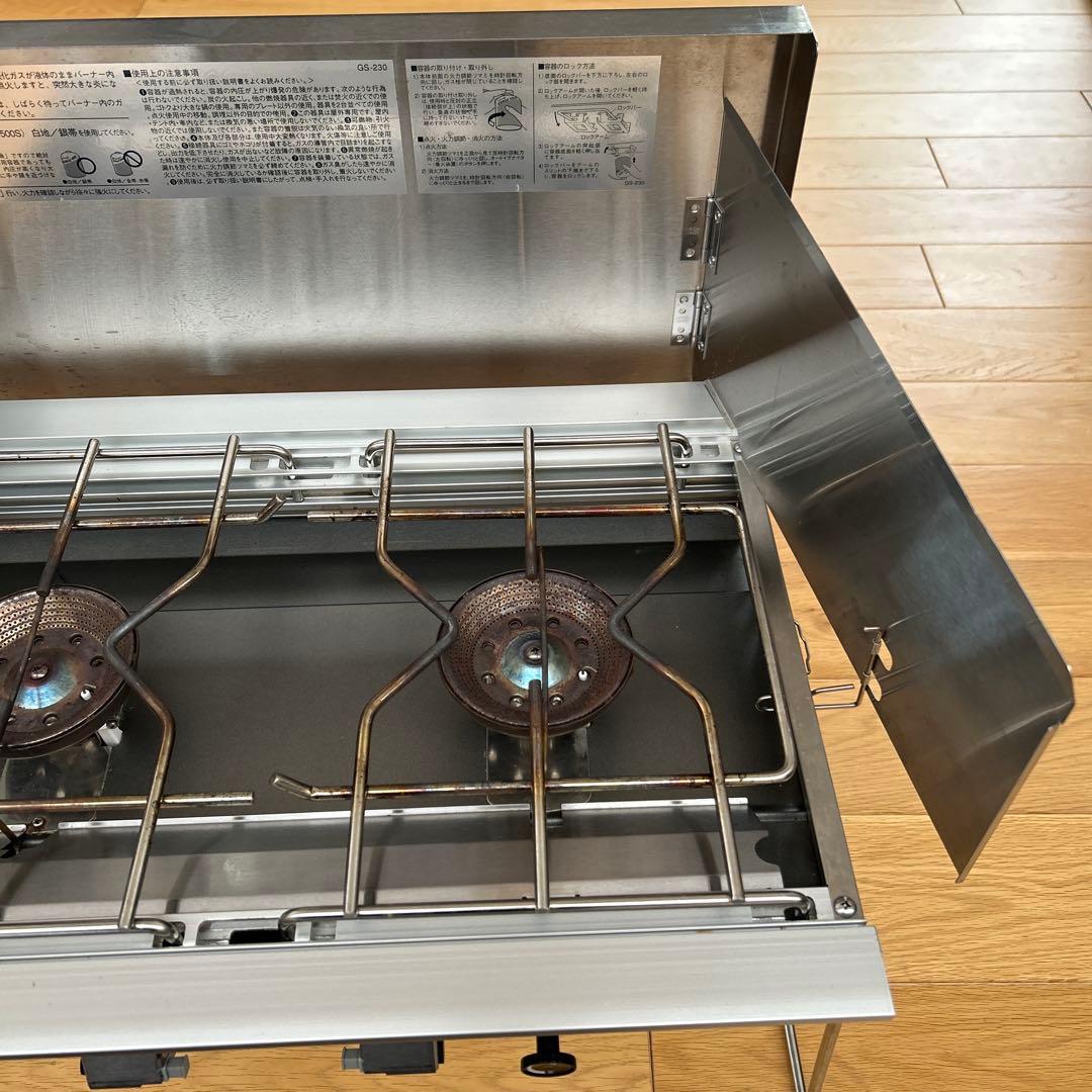 スノーピーク　ギガパワーツーバーナー液出しGS-230