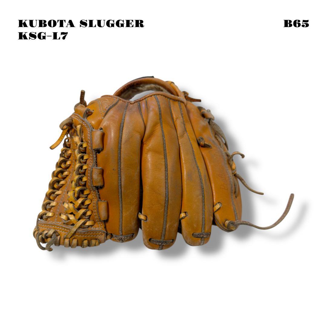 希少品！ 久保田スラッガー 軟式 野球 グローブ グラブ KSG-L オレンジ