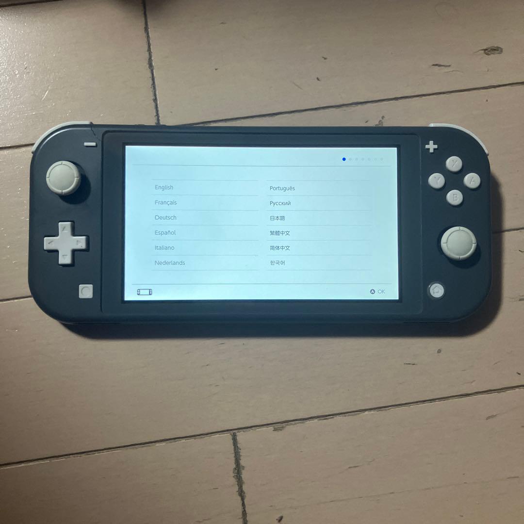 Nintendo Switch Lite 本体 (箱無し＆ジャンク品)