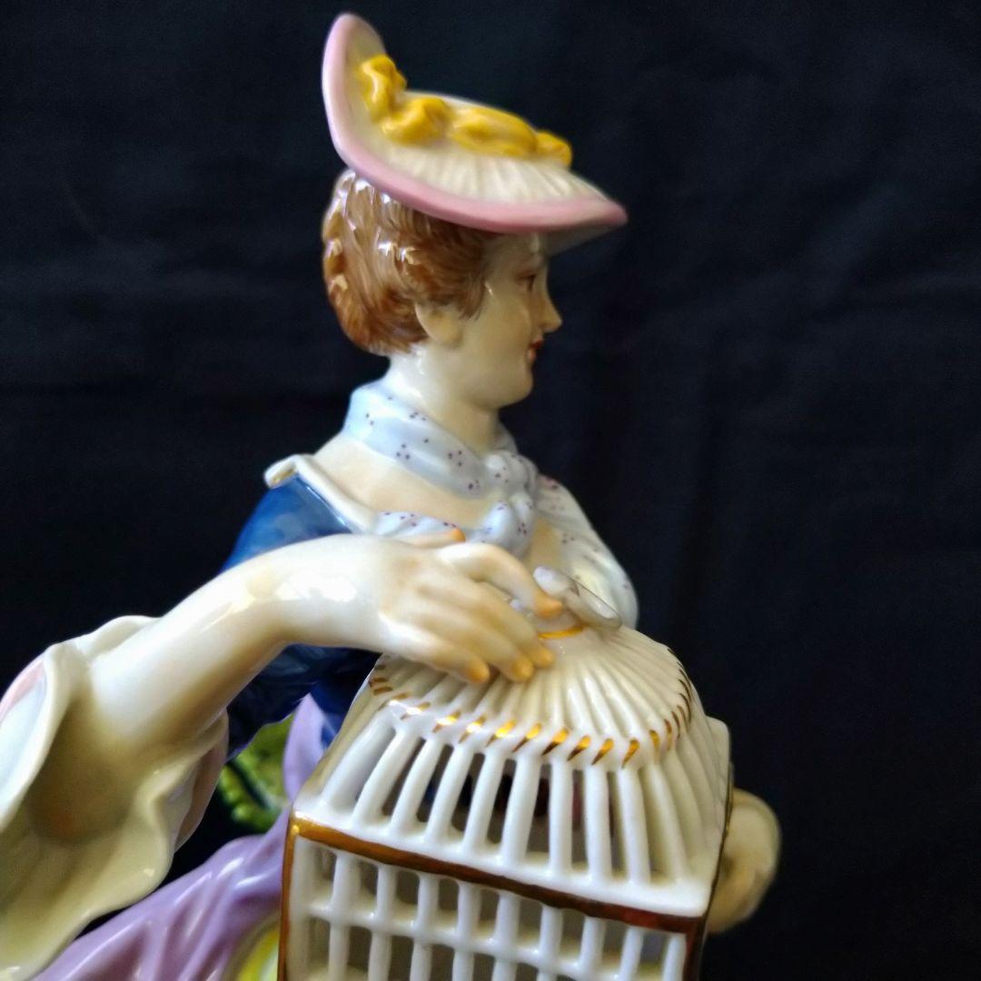 ✤マイセン(Meissen)フィギュリン✤『羊飼いの女性』