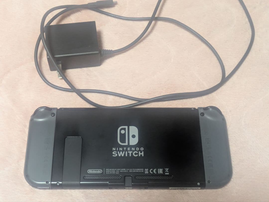 Switch　スイッチ 本体 グレー ACアダプター付き