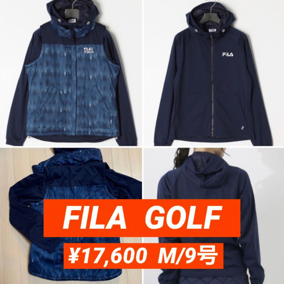 2点組■新品■30,800円【フィラゴルフ】レディース　ジャケット、スカート M