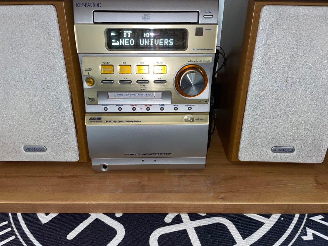 KENWOOD ケンウッド RXD-SJ3MD AMアンテナとリモコン付き