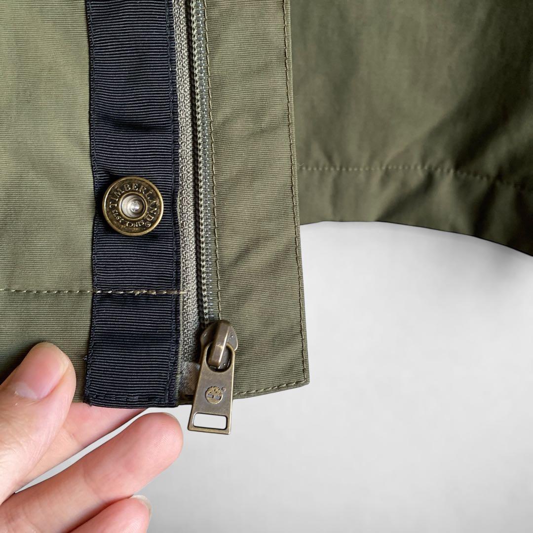 90s00s Timberland ナイロンA-2 type デッキジャケット