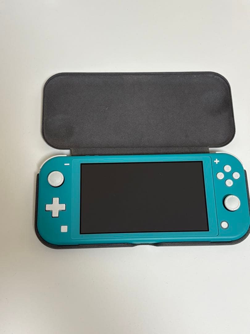 Nintendo Switch Lite ターコイズ 美品 本体 ケース付き