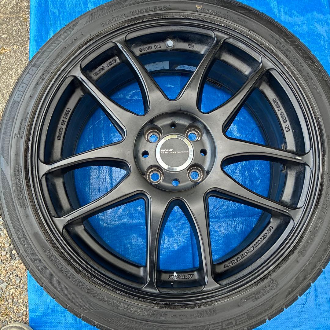 naon様WORK EMOTION KIWAMI エモーションキワミ 17インチ