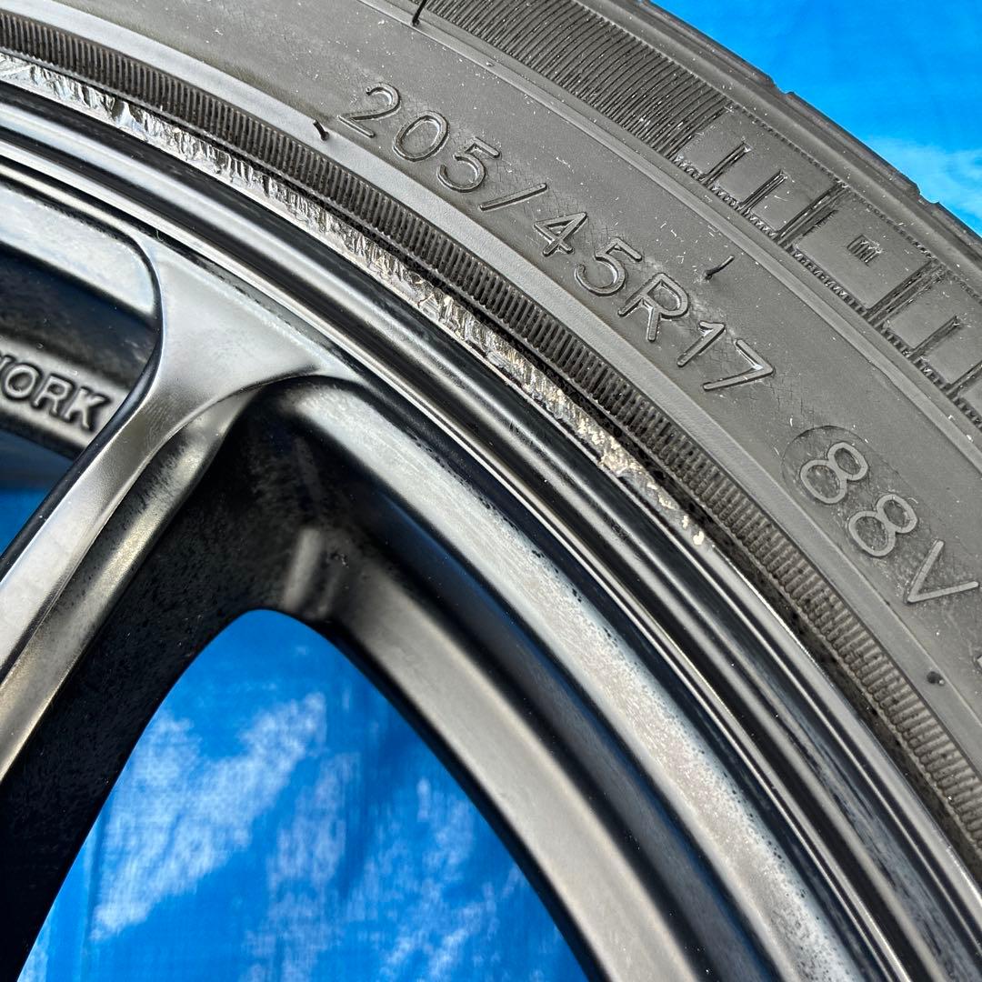 naon様WORK EMOTION KIWAMI エモーションキワミ 17インチ