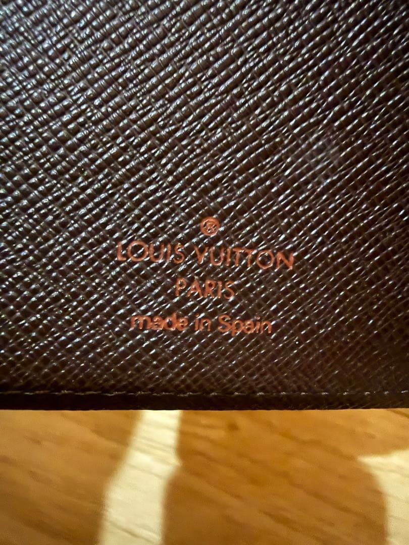 【極美品】LOUIS VUITTON ダミエ 手帳カバー