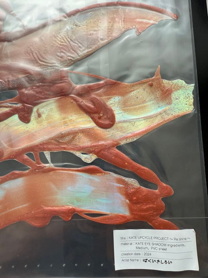 はくいきしろい × KATE 【アップサイクルプロジェクト 当選品ステッカー】