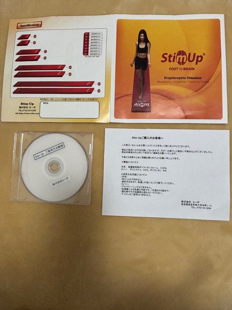 StimUp FOOT to BRAIN バランスクッション