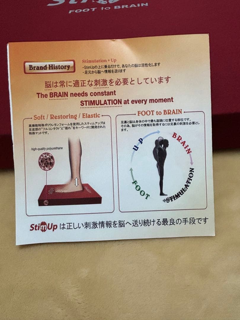 StimUp FOOT to BRAIN バランスクッション
