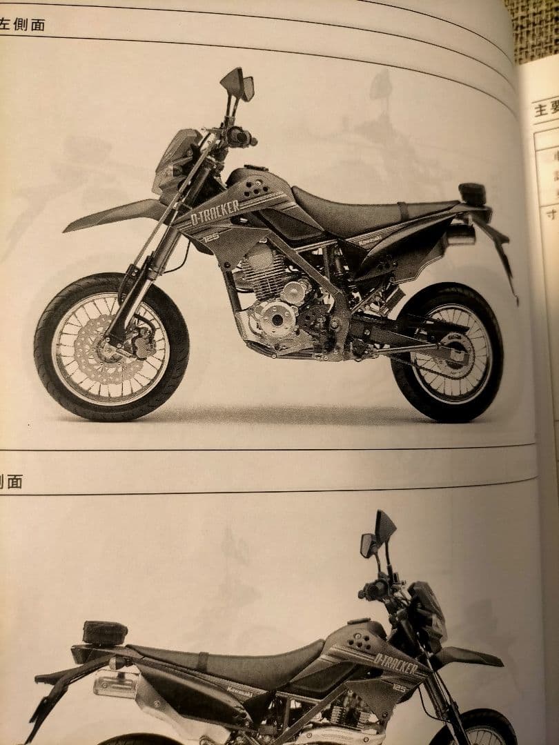 KLX125 Dトラッカー125 サービスマニュアル カワサキ 整備 DIY