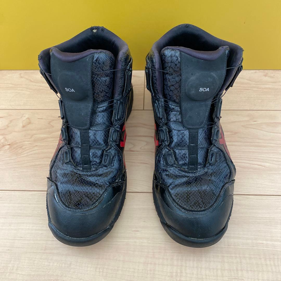 アシックス　限定色　安全靴 ウィンジョブ CP304 ブラックエディション