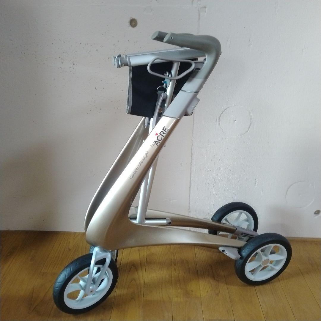 【新品・未使用】byACRE カーボン・ウルトラライト コンパクト 歩行器