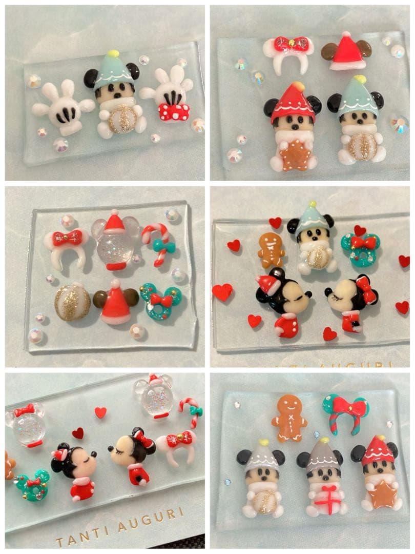 ネイルパーツ　クリスマス　オーダー　再開