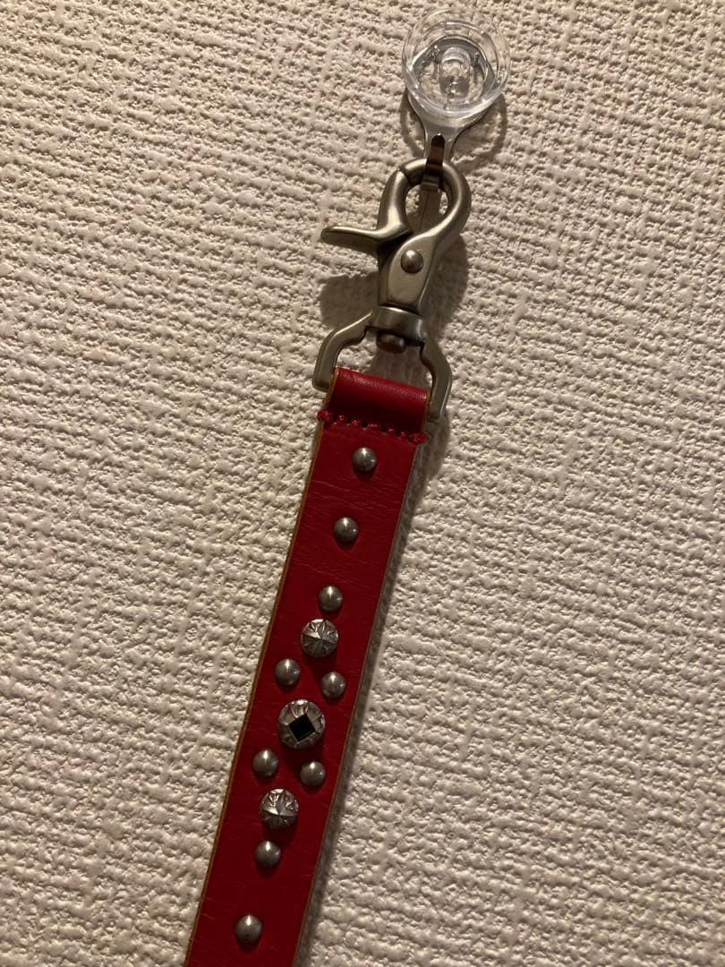 ヨージヤマモト レザーウォレットチェーン スタッズ