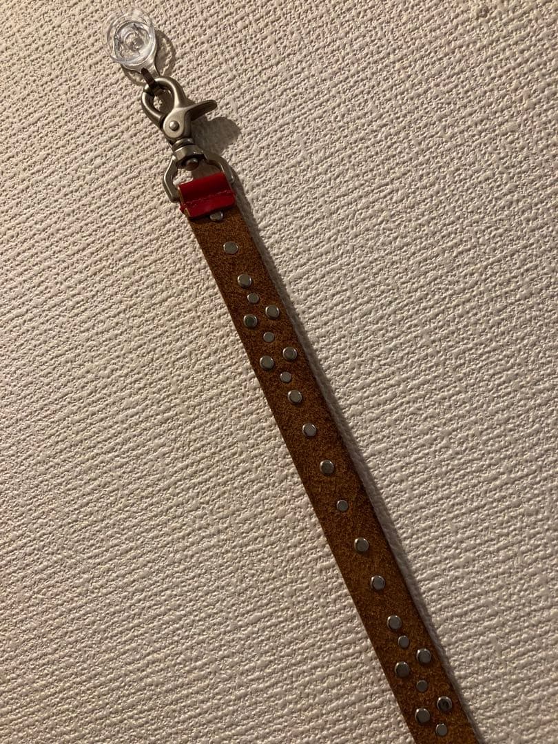 ヨージヤマモト レザーウォレットチェーン スタッズ