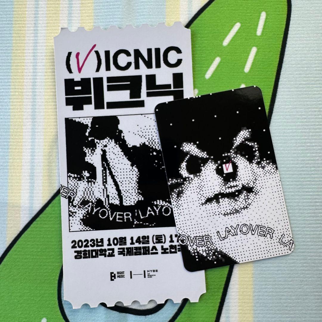 BTS Layover VICNIC トレカ V 限定 ファンミ