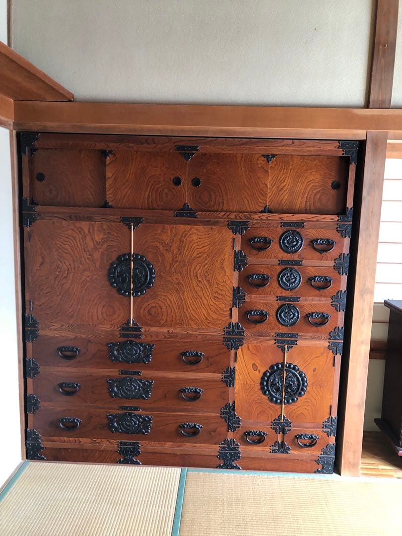 【最終値下げ】桐箪笥 漆塗り 和箪笥