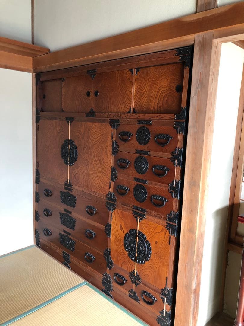 【最終値下げ】桐箪笥 漆塗り 和箪笥