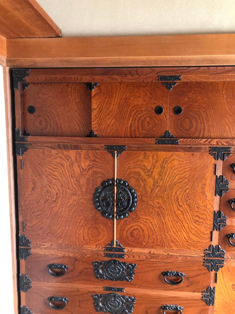 【最終値下げ】桐箪笥 漆塗り 和箪笥