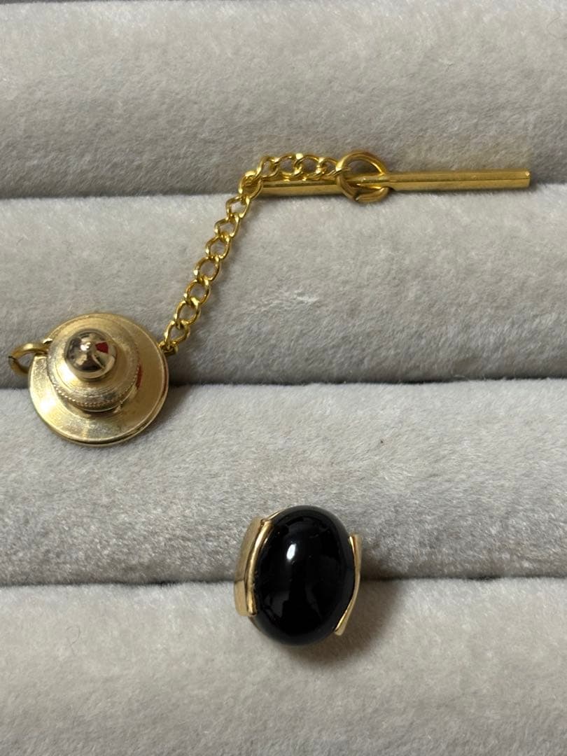 Maui Divers 黒 オニキス ネクタイピン ビンテージ