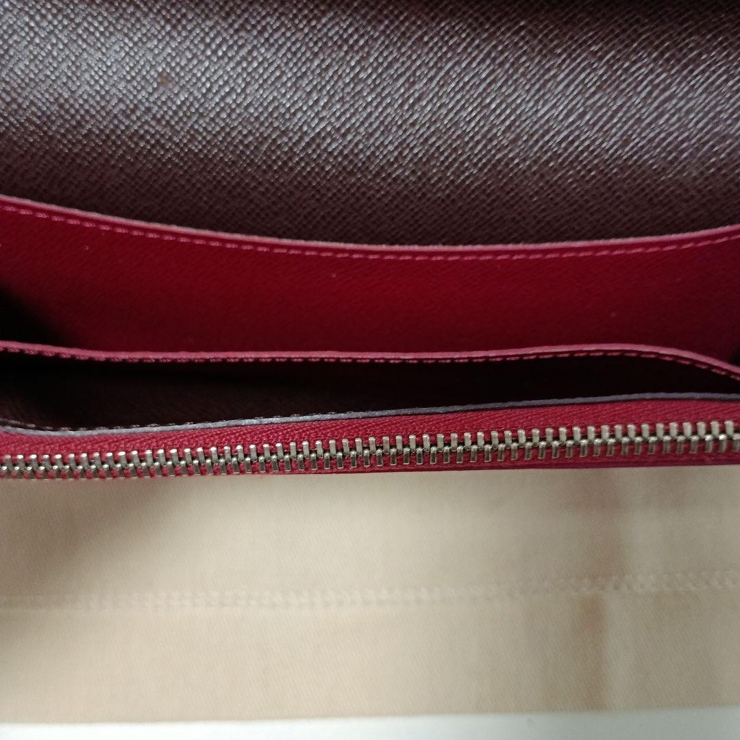 LOUIS VUITTON エピレザー 長財布 赤