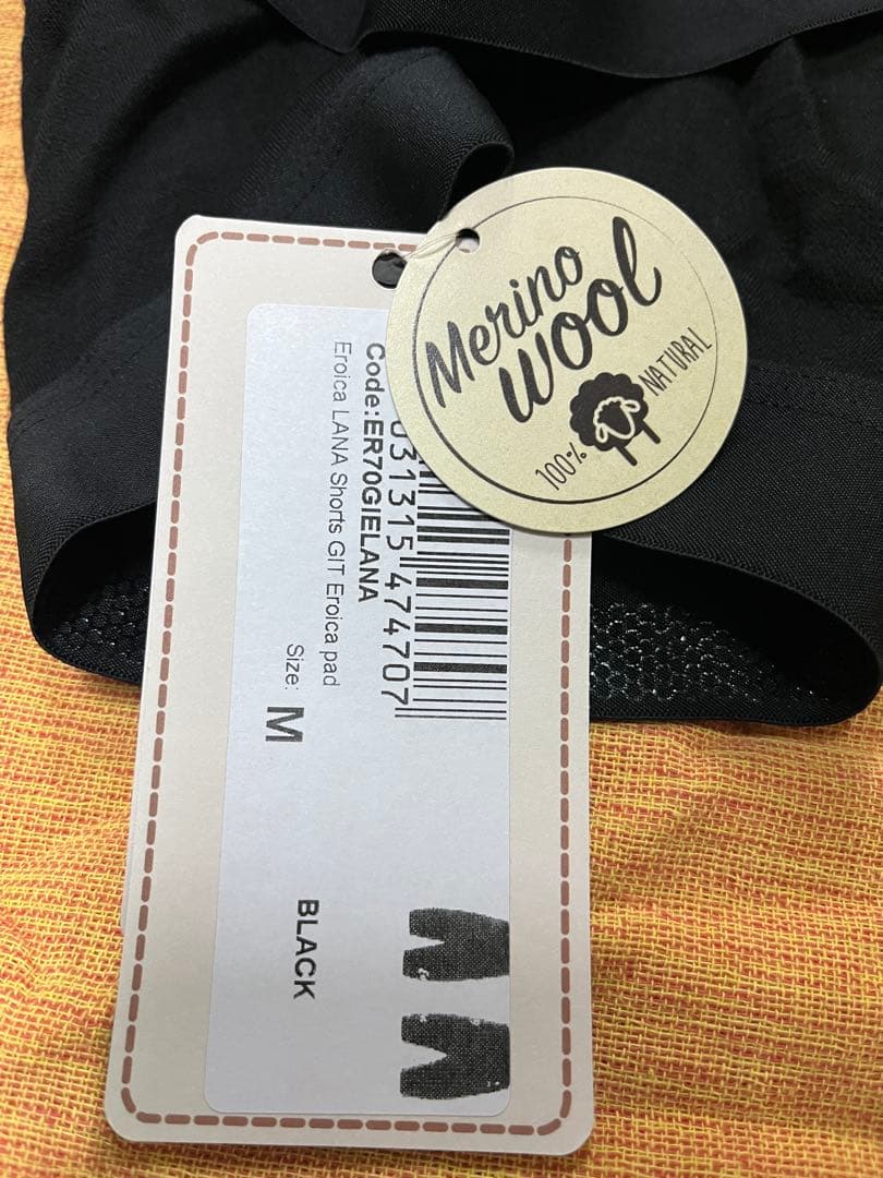 Santini Eroica サイクルジャージ 黒赤ストライプ　Mサイズ上下