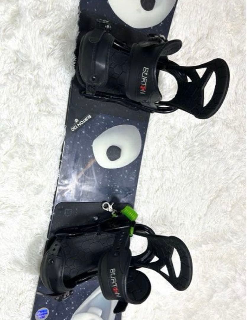 最終価格！BURTON 2点セット　スノーボード ビンディング　120cm 板