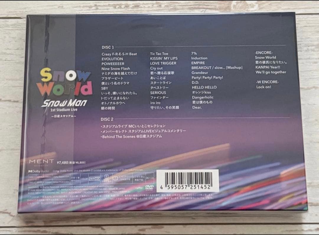 正規品 Man Stadium Live  World〜DVD